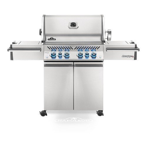 Napoleon | Prestige 500 Propane Grill On Cart with Infrared Rotisserie & Side Burner